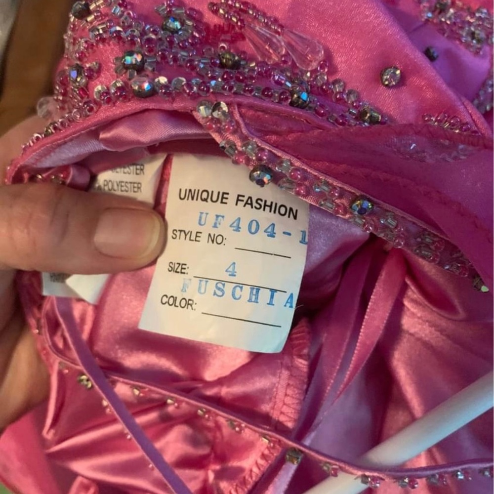 Unique Fashions Brand Pageant Dress